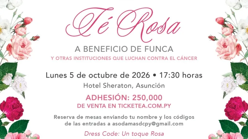 Té Rosa de la ADC 2026