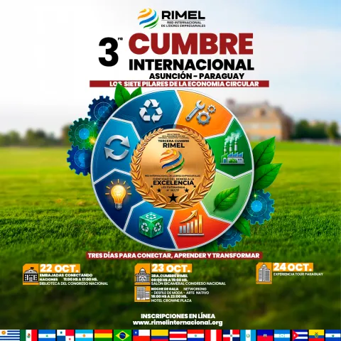 3ra Cumbre Internacional de Rimel "Los Siete Pilares de la Economía Circular"