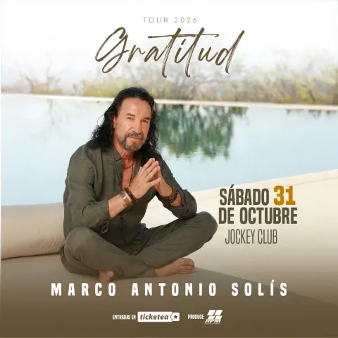 Marco Antonio Solis - Gratitud Tour