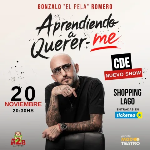 Aprendiendo a quererme - El Pela Romero - Ciudad del Este