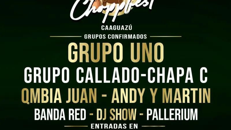 Choppfest Caaguazú 7ma edición 2026