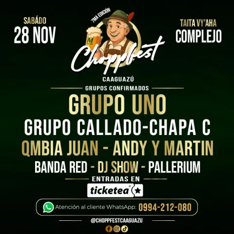 Choppfest Caaguazú 7ma edición 2026