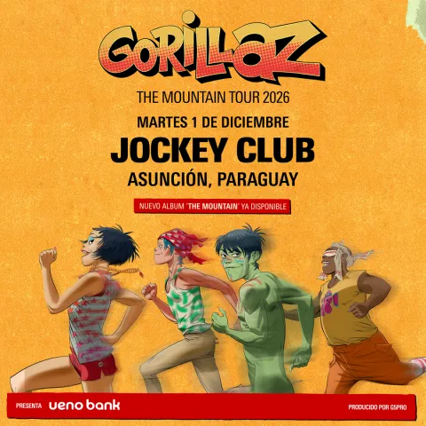 Gorillaz en Paraguay - The Mountain Tour 2026