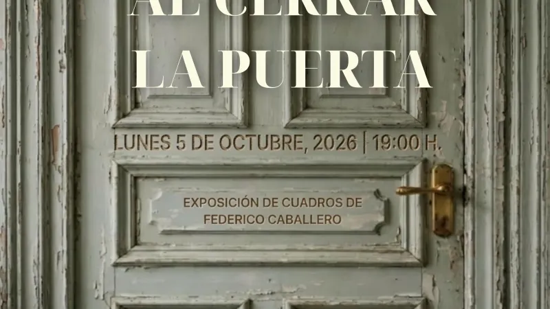Lo que queda al cerrar la puerta — Federico Caballero