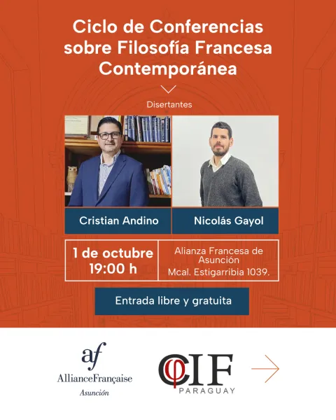 Ciclo de conferencias sobre filosofía francesa contemporánea