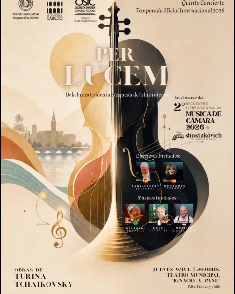 Quinto Concierto de Temporada Oficial Internacional – Per Lucem