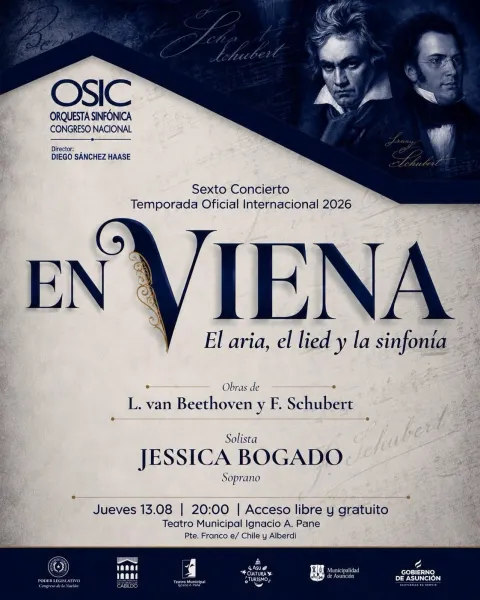 Sexto Concierto de Temporada Oficial Internacional – En Viena. El aria, el lied y la sinfonía