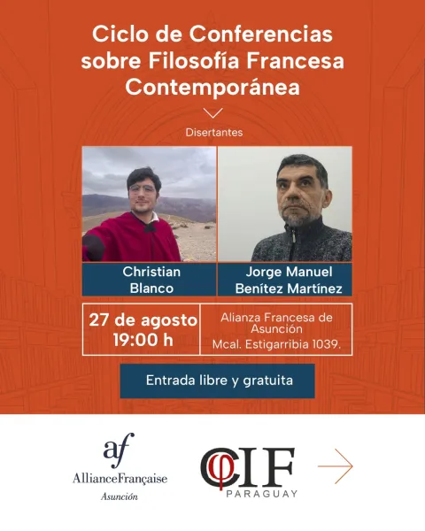 Ciclo de conferencias sobre filosofía francesa contemporánea