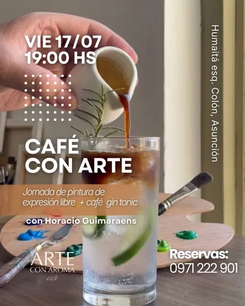 Café con Arte — velada de pintura