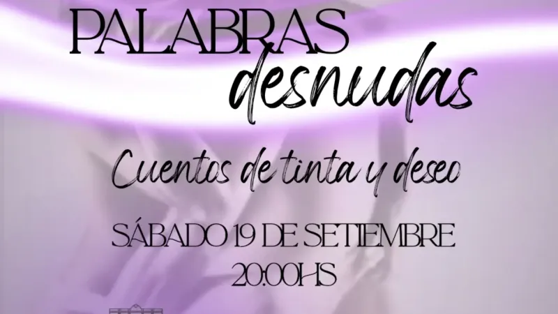 Palabras desnudas: cuentos de tinta y deseo — NarrAcción
