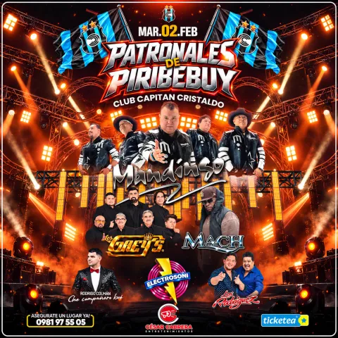 Patronales de Piribebuy 2027
