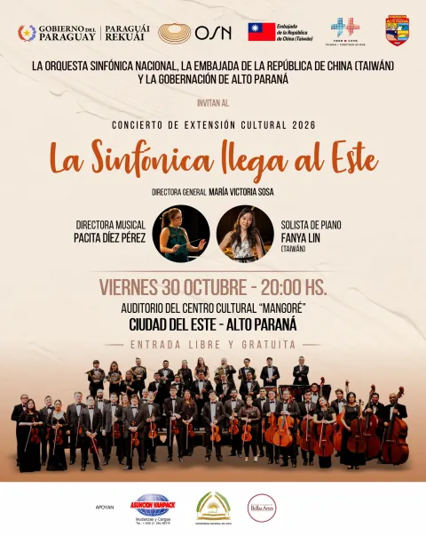 La Sinfónica llega al Este - Concierto de Extensión Cultural 2026
