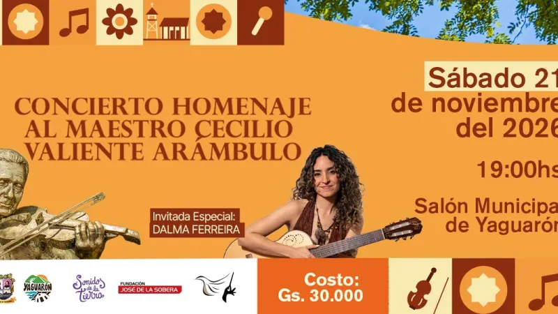 Concierto Homenaje al Mtro. Cecilio Valiente Arámbulo