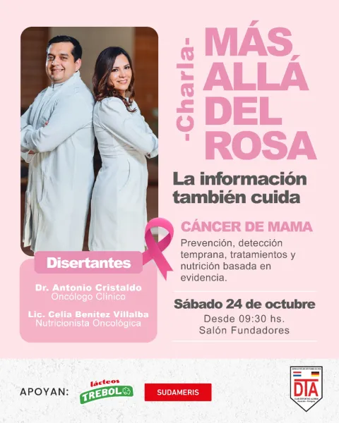 Charla Más allá del rosa