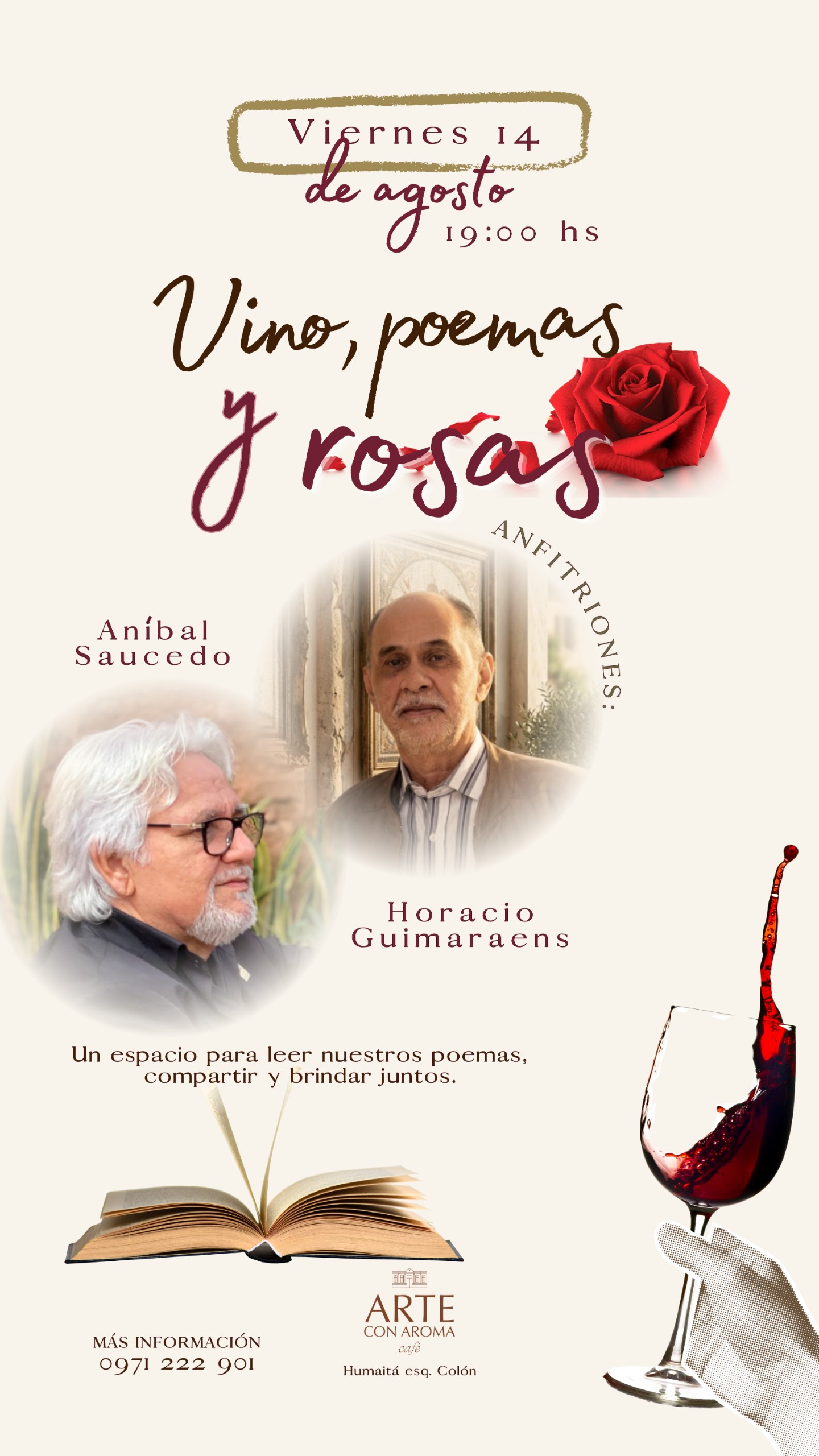 Wine, Poems and Roses