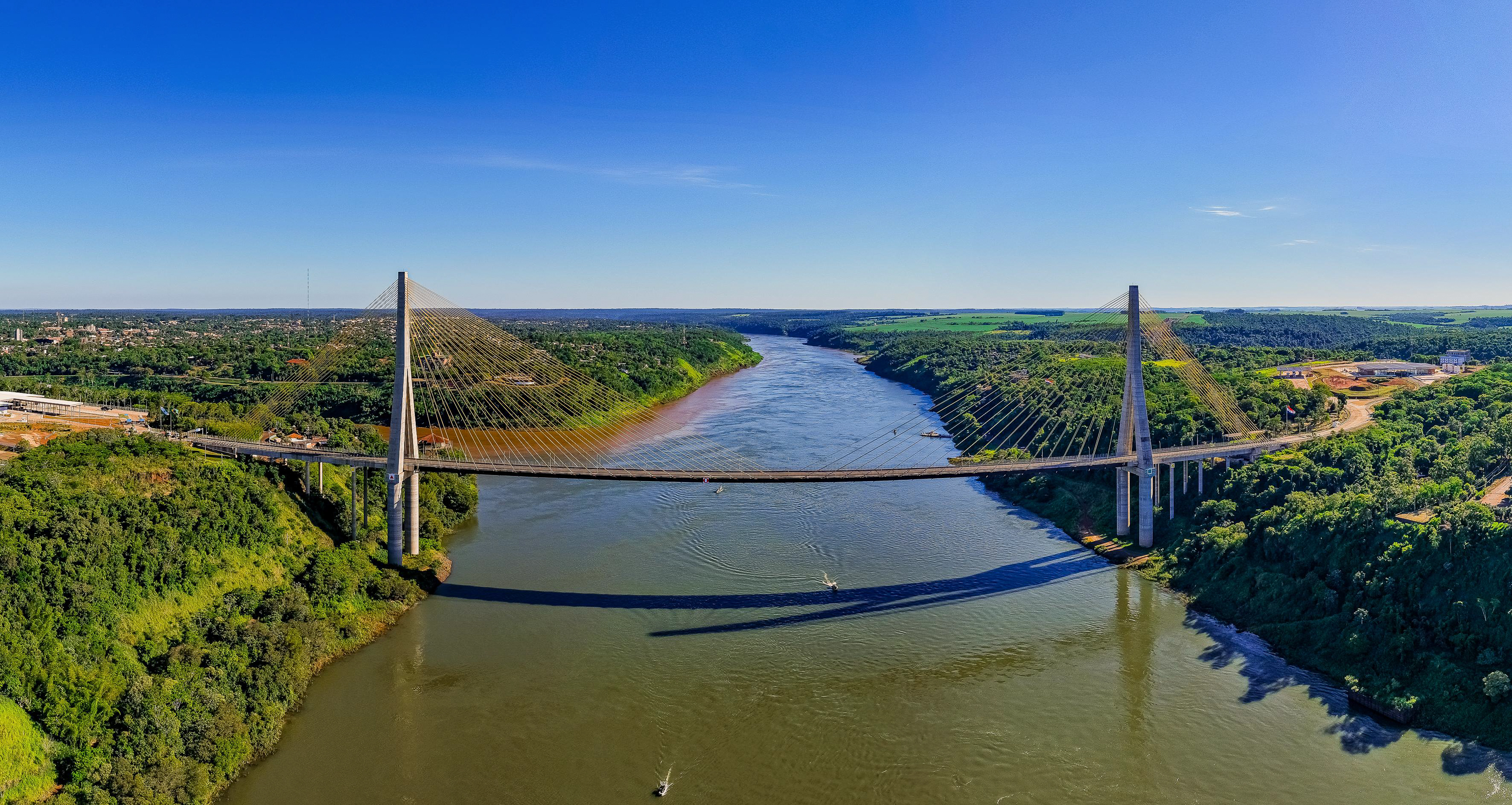 Puente Bioceánico a solo 21 metros de conectar Paraguay y Brasil