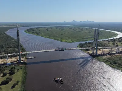 Bioceanic Bridge: Paraguay's government guarantees maximum safety and a structure impossible to overload