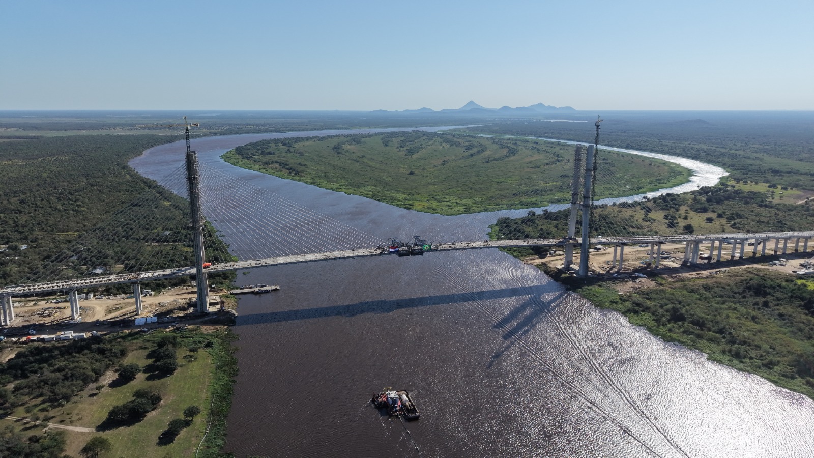 Bioceanic Bridge: Paraguay's government guarantees maximum safety and a structure impossible to overload