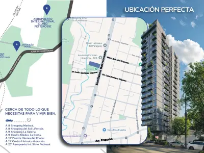 Centric Sacramento — Apartamentos em Bella Vista, Assunção