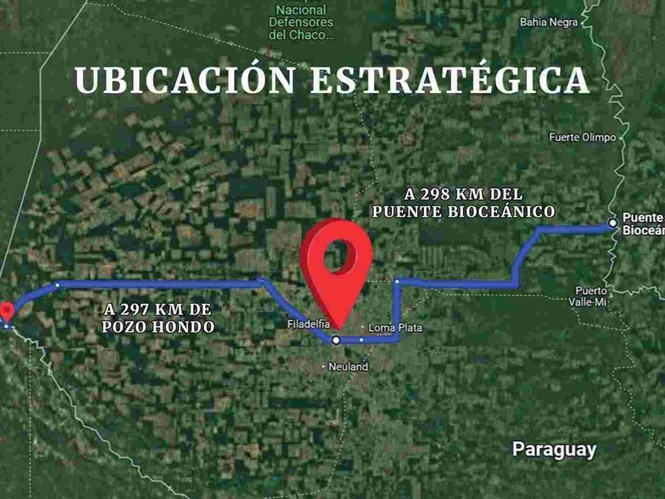 Bioceánica Industrial Park II — Lots for Sale, Fernheim (Boquerón)