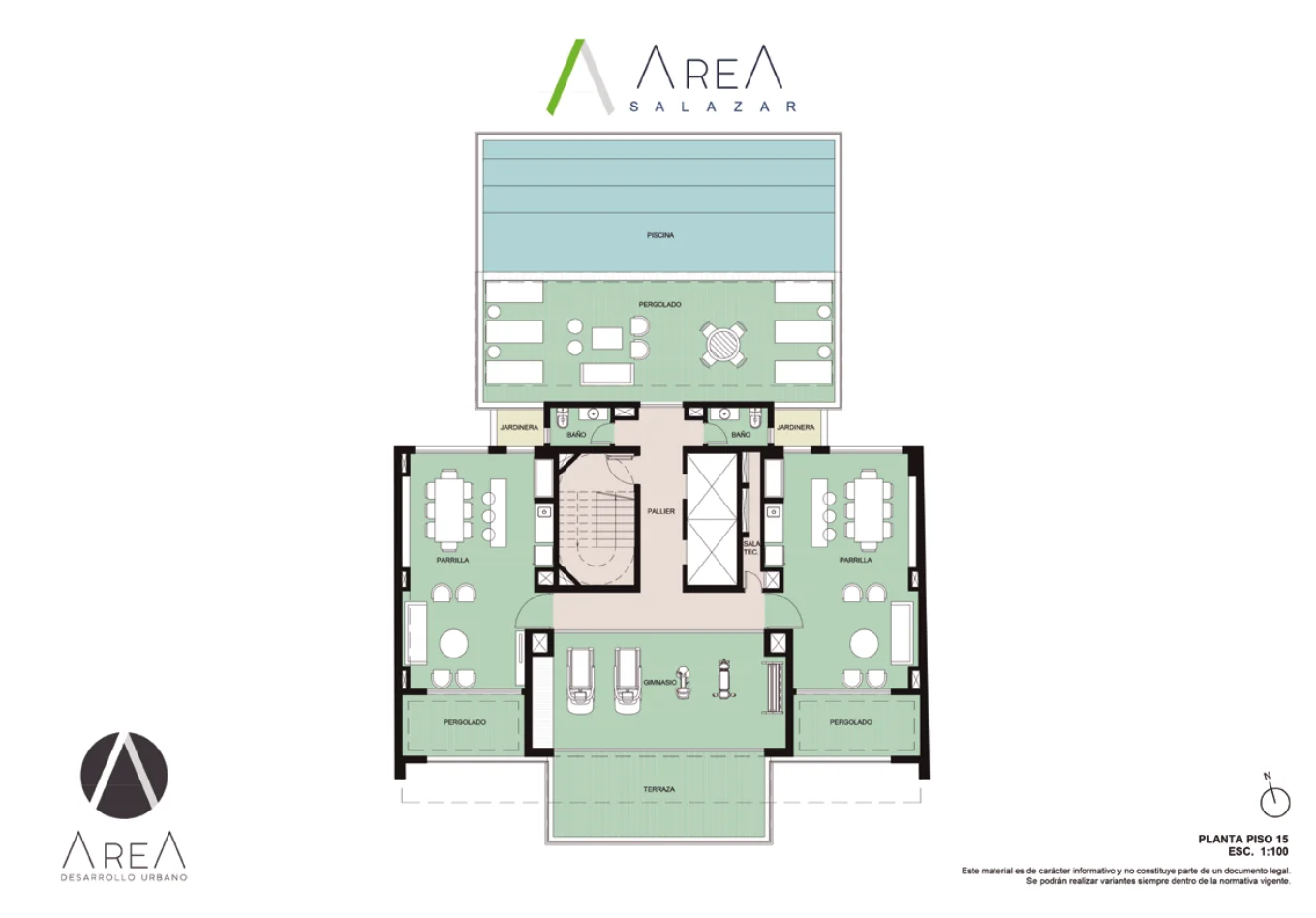 Planta premium + Área de Relax