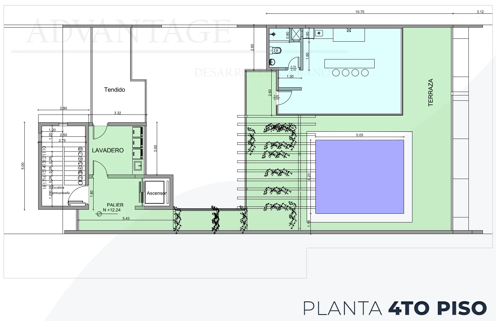 Rooftop — Piscina y Quincho