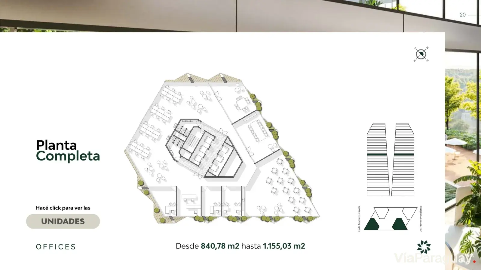 Oficinas — Planta completa