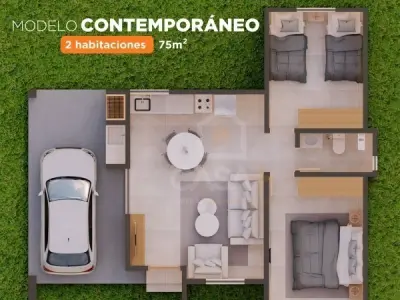 Casa Más Cañada Garay – homes with land in Luque 2