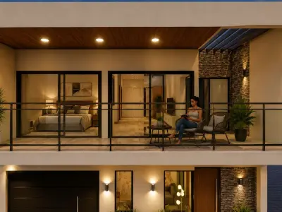 Duplex no Bairro Fátima, Encarnação — 6 Unidades com Piscina Privativa 2