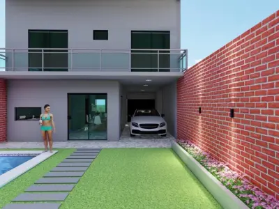 Duplex no Bairro Fátima, Encarnação — 6 Unidades com Piscina Privativa 3
