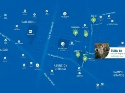 Zuba 18 – apartamentos na planta em Luque