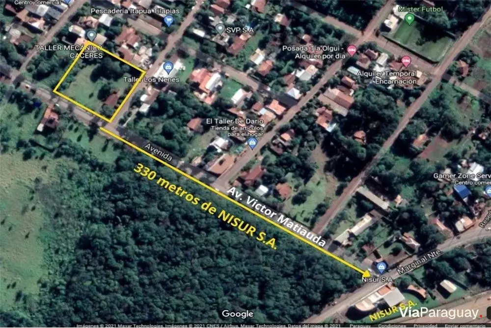5 lotes à venda no Barrio Santa María, Encarnação