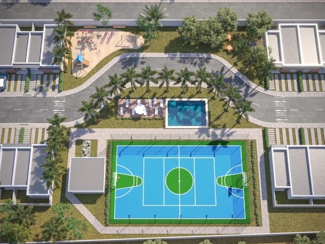 Modern 3-bedroom house for rent in gated community Arasy 1, Areguá