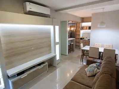 Apartamento Mobiliado de 3 Quartos para Alugar em San José