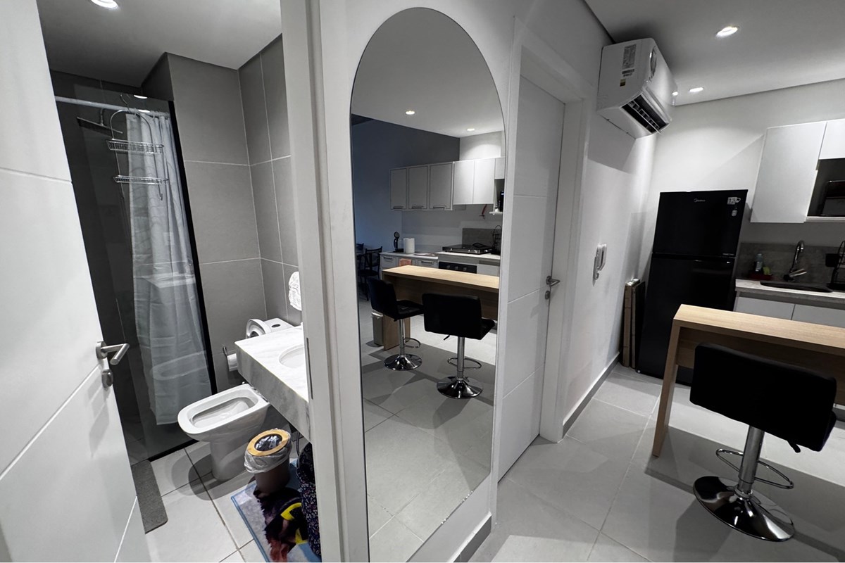Apartamento amoblado en alquiler en Recoleta, Asunción
