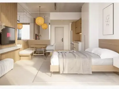 Monoambiente en Altea Ykua Satĩ (Unidad 60, Piso 6) — Asunción