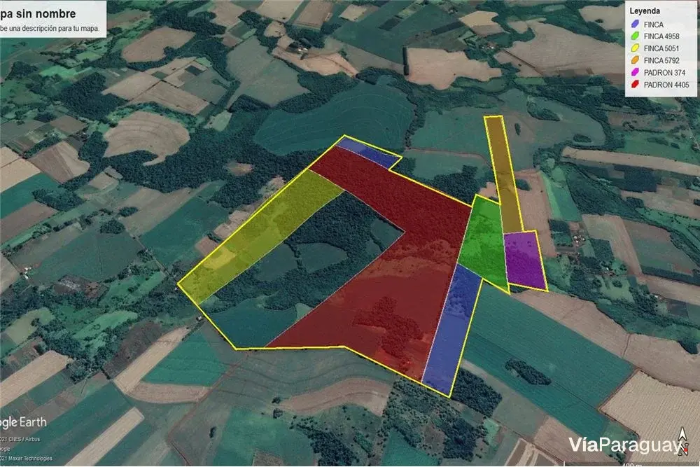 Fazenda de 161 hectares à venda em Edelira, Itapúa