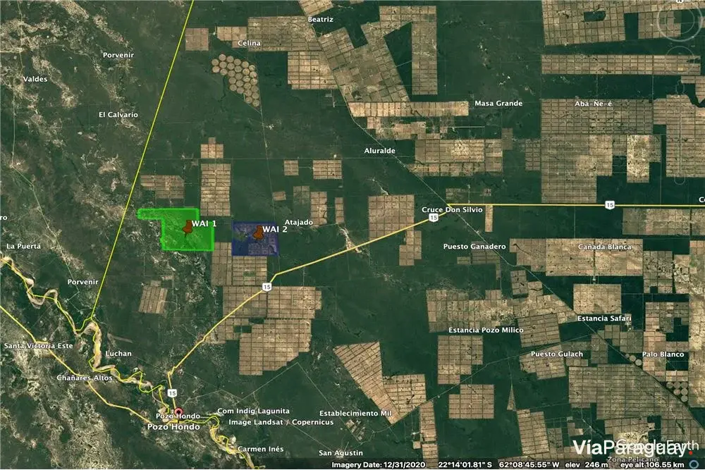 Fazenda de 7.425 ha à venda em Pozo Hondo, Boquerón