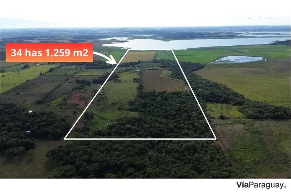 Campo en venta de 34 hectáreas en Coronel Bogado, Itapúa