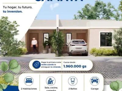 Casa a estrenar en venta en Capiatá, zona Rojas Cañada