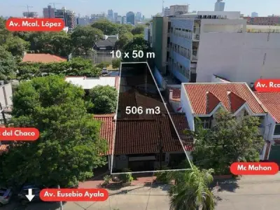 Casa en venta a refaccionar en Recoleta, Asunción