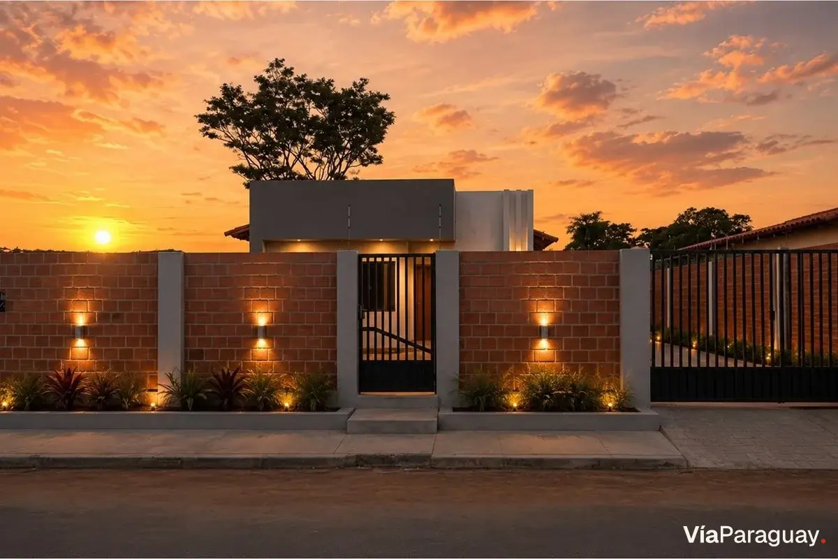 Casa à venda em Capiatá com 2 dormitórios e jardim