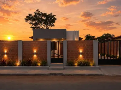 Casa à venda em Capiatá com 2 dormitórios e jardim
