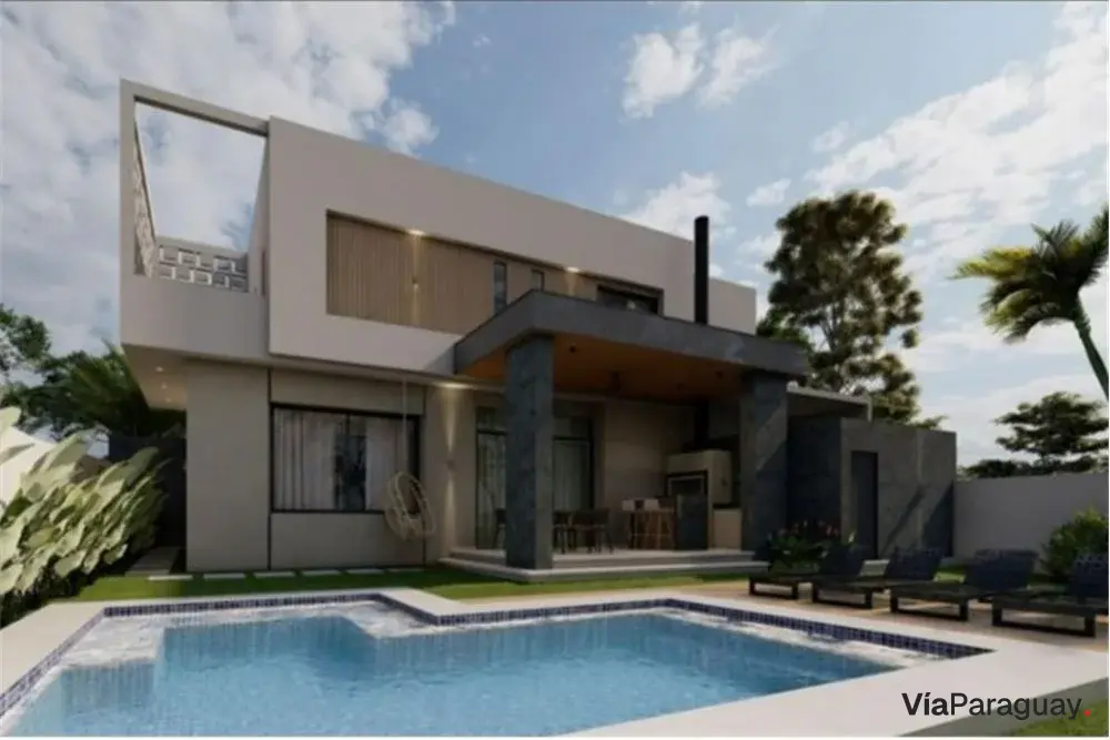 Casa à venda em condomínio Villa del Parque, San Lorenzo