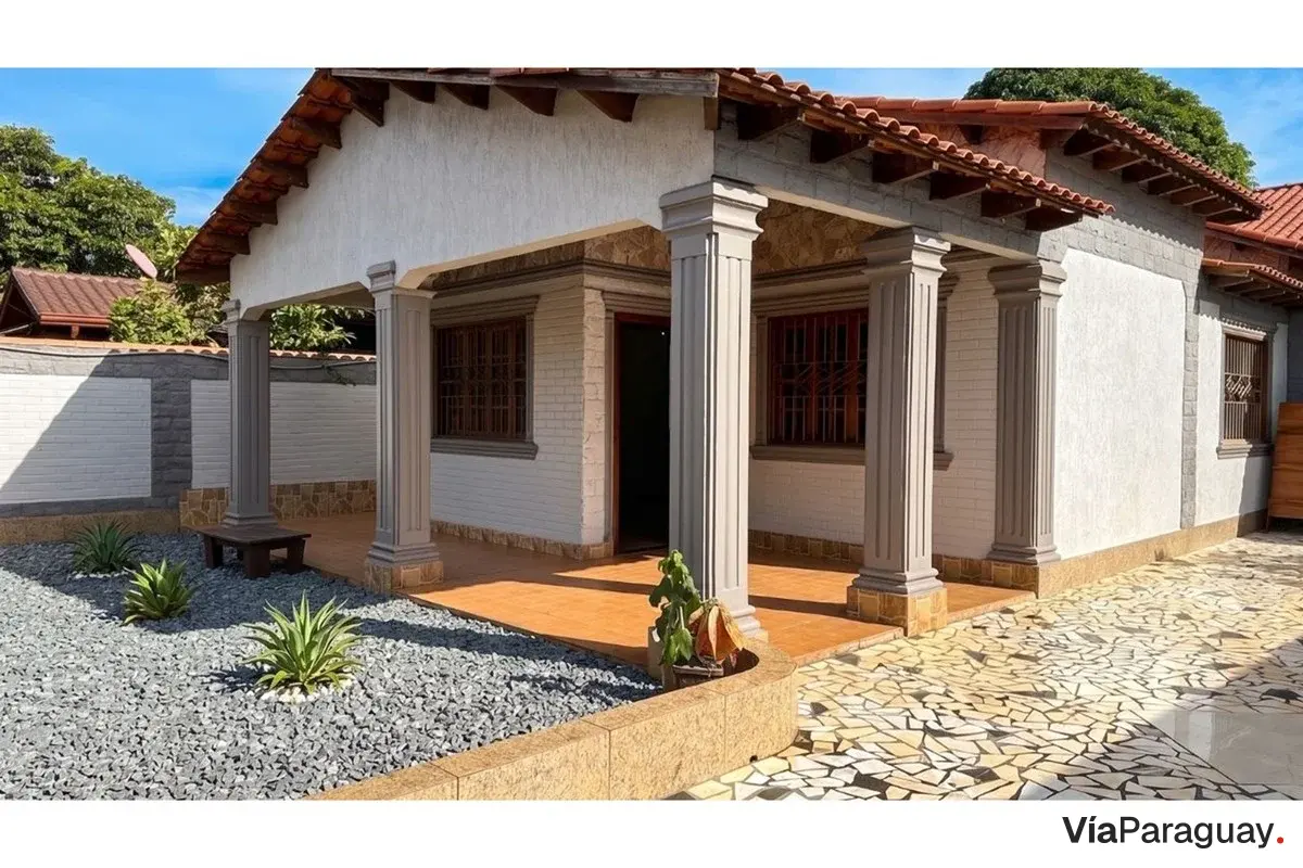 Casa à venda em Hernandarias com jardim e estacionamento