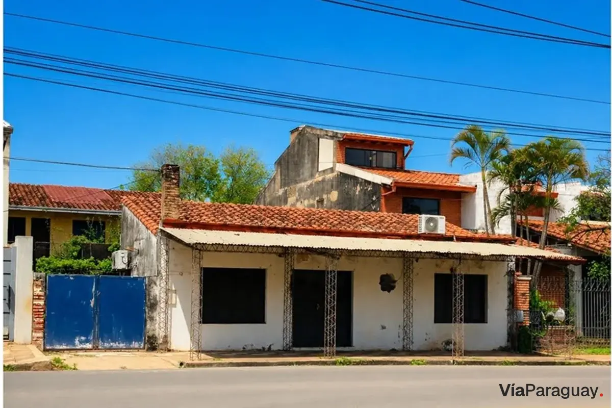 Casa en venta en San Lorenzo con salón comercial