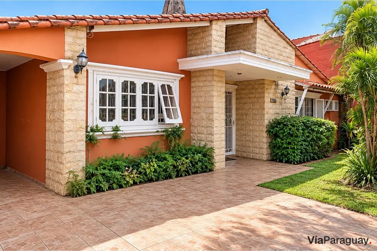 House for sale in Tembetary with pool and quincho