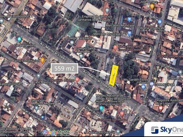 Casa en venta sobre Av. Mariscal López, Asunción — 559 m² de terreno