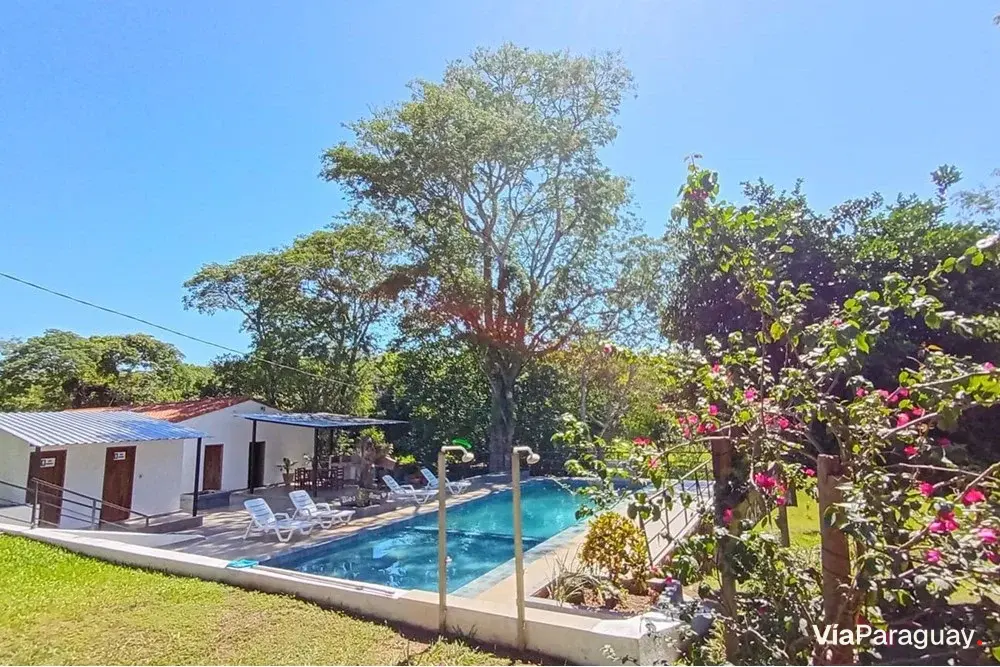 Casa de campo mobiliada para alugar em Atyra