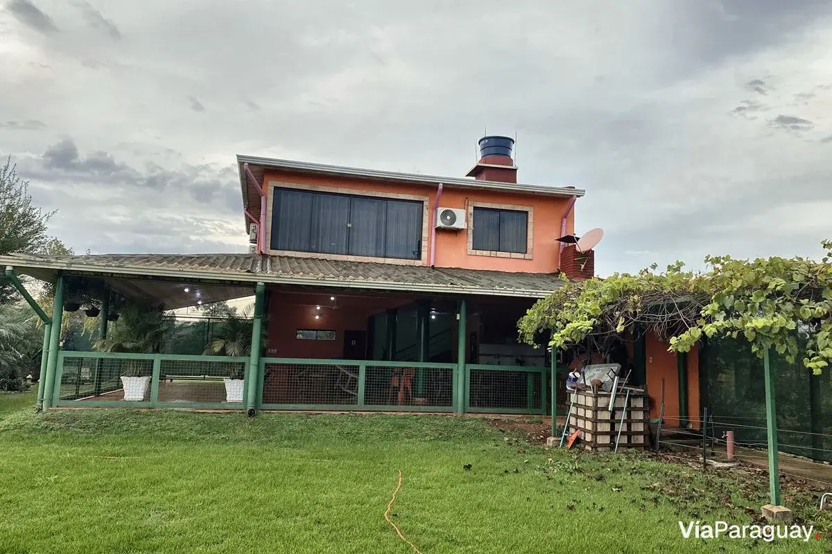 Casa quinta en venta en Km 12 Acaray, Ciudad del Este